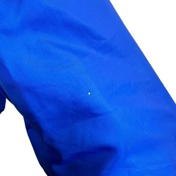 Vintage Columbia Mens XL Windbreaker Jacket Reversible Blue Green 80s Thinsulate - Picture 8 of 15